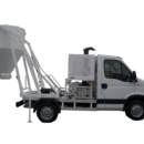 odkurzacz Valnet na samochodzie dostawczym